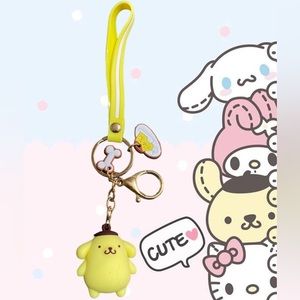 Pompompurrin keycahin 💛🤎